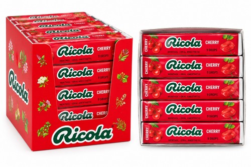 Ricola cherry menthol cough - ,