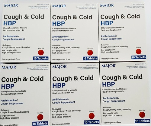 Major cough cold hpb - cold, 16ct